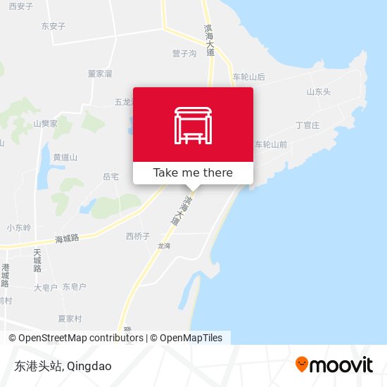 东港头站 map
