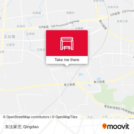 东法家庄 map