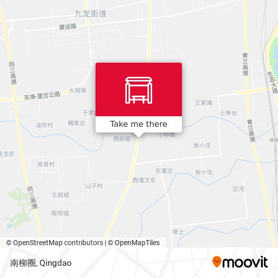 南柳圈 map