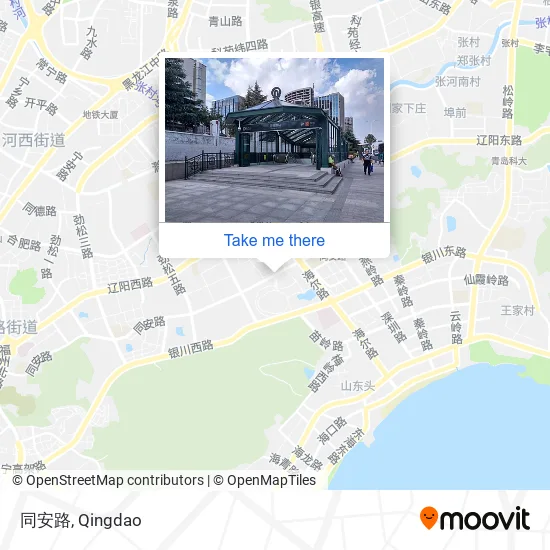 同安路 map
