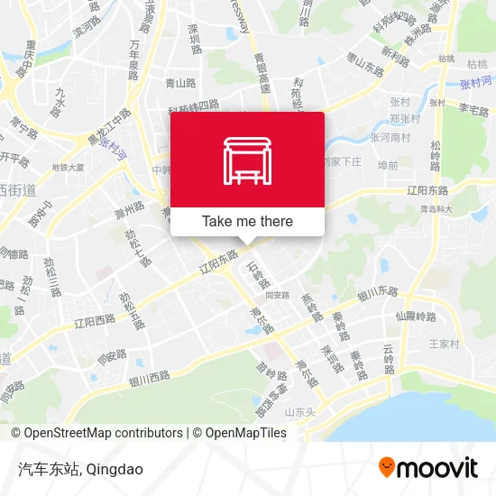 汽车东站 map