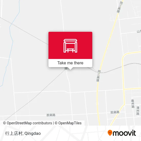 行上店村 map