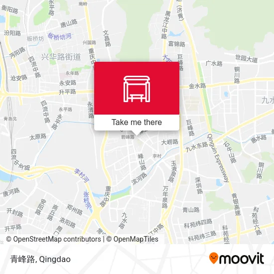 青峰路 map