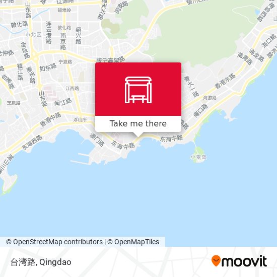台湾路 map