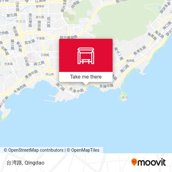 台湾路 map