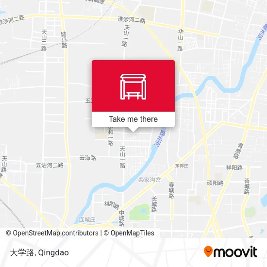 大学路 map