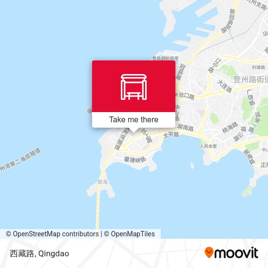 西藏路 map