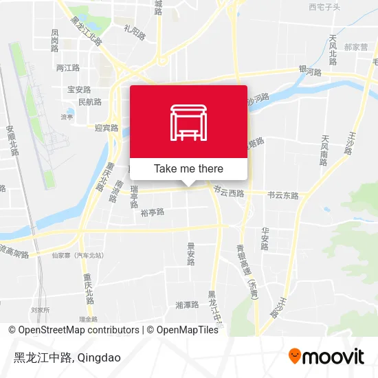 黑龙江中路 map