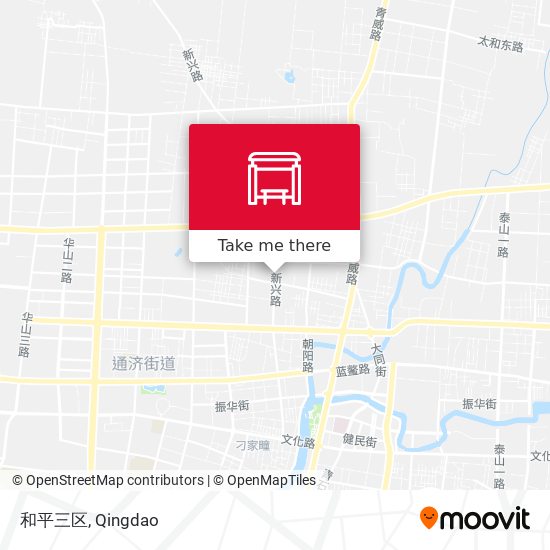 和平三区 map