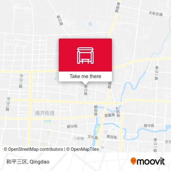 和平三区 map