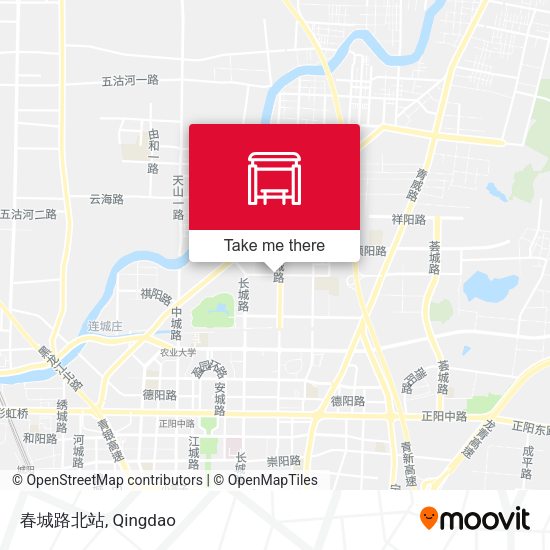 春城路北站 map