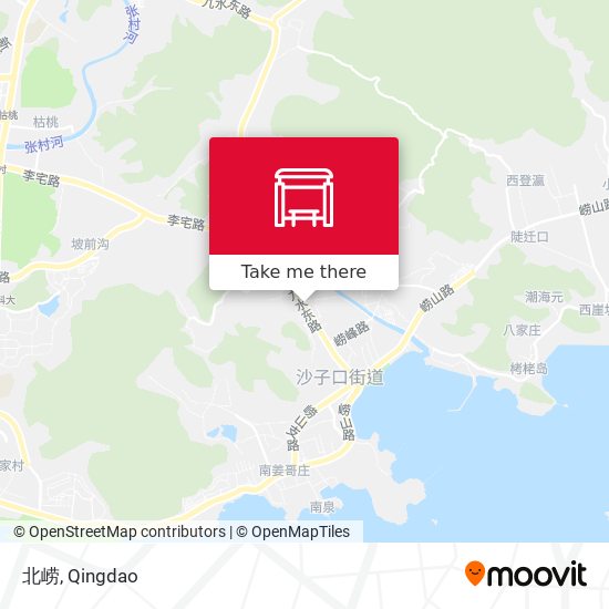 北崂 map