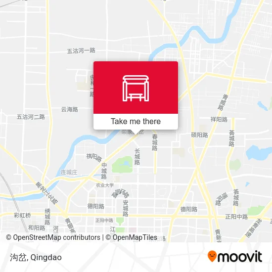 沟岔 map