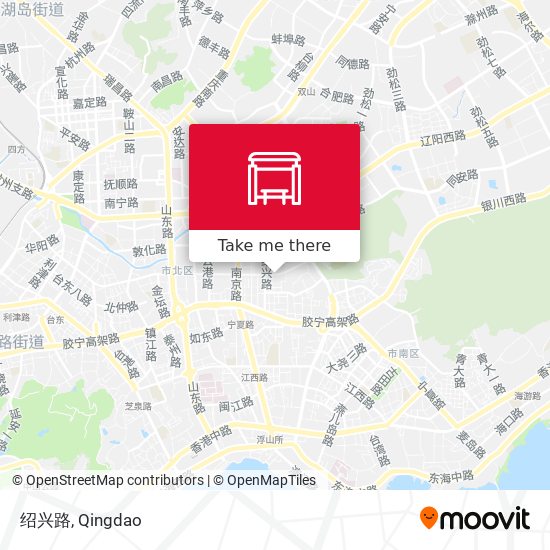 绍兴路 map