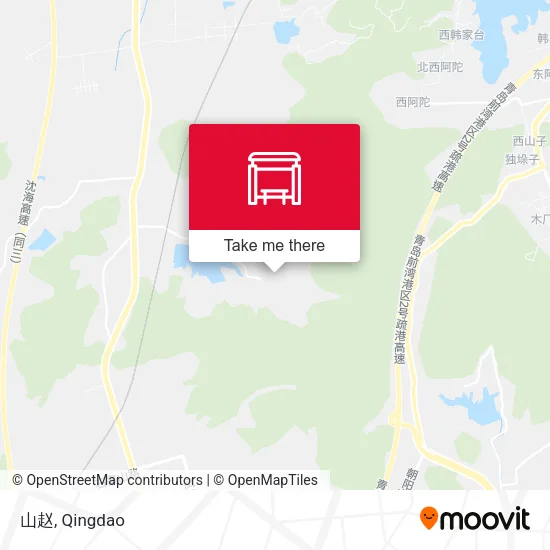 山赵 map