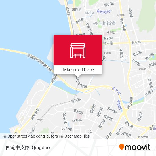 四流中支路 map