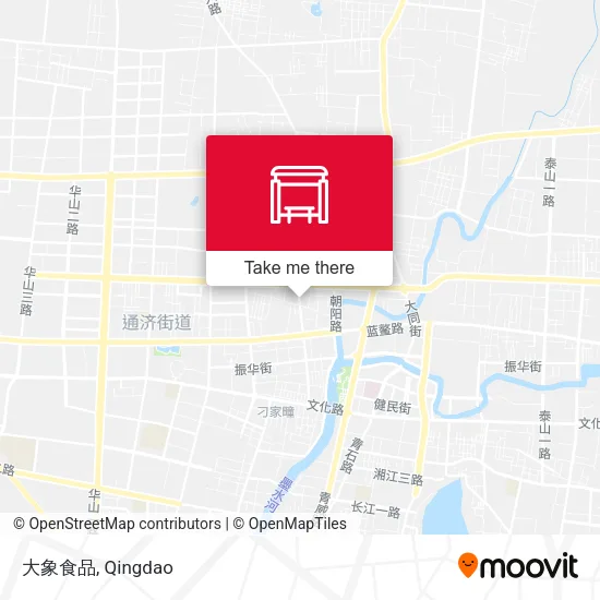 大象食品 map