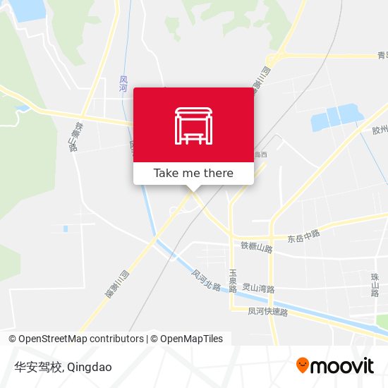 华安驾校 map