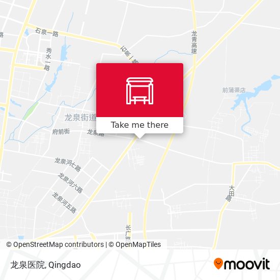 龙泉医院 map