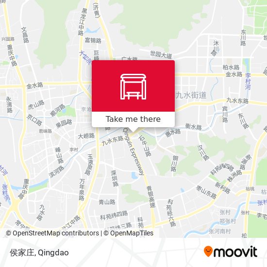 侯家庄 map