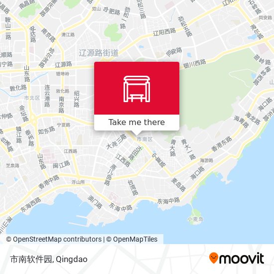 市南软件园 map