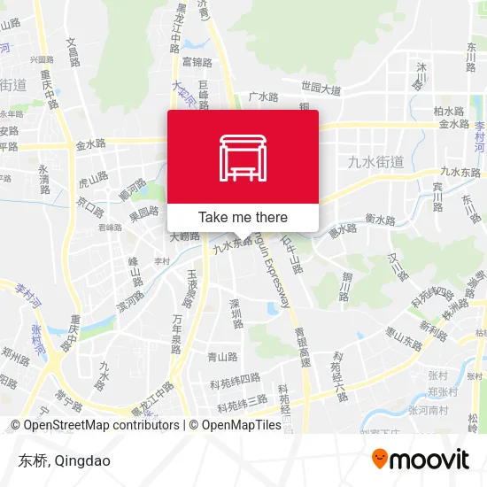 东桥 map