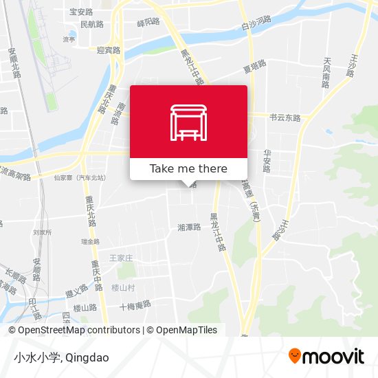 小水小学 map