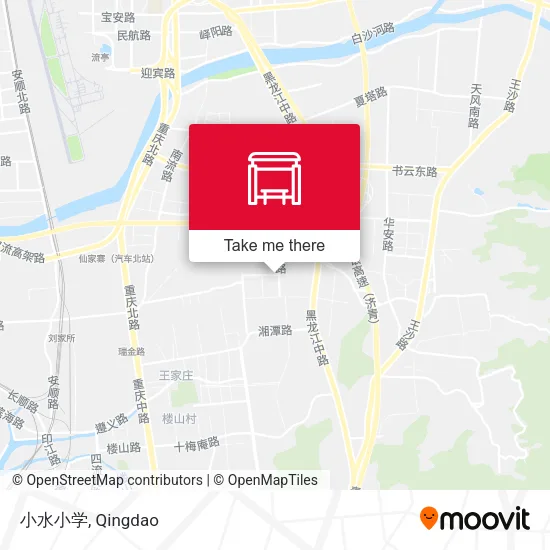 小水小学 map