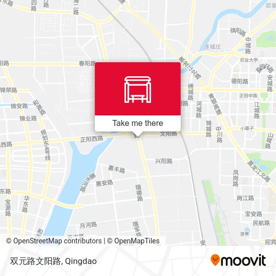 双元路文阳路 map