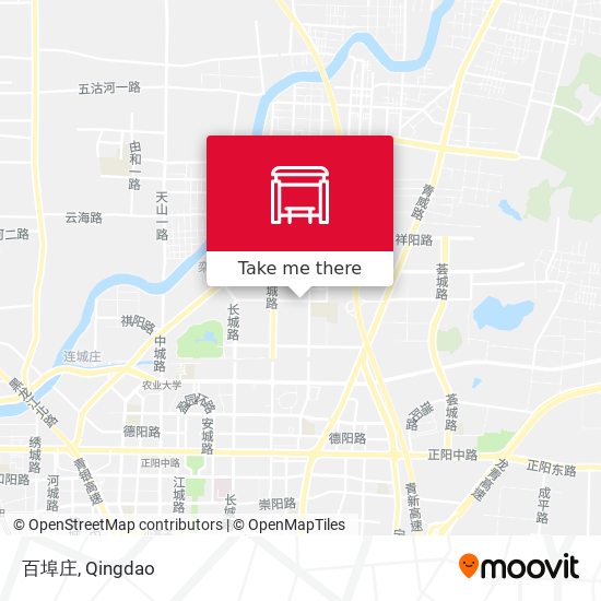 百埠庄 map