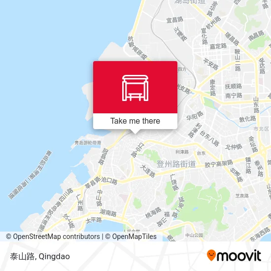 泰山路 map