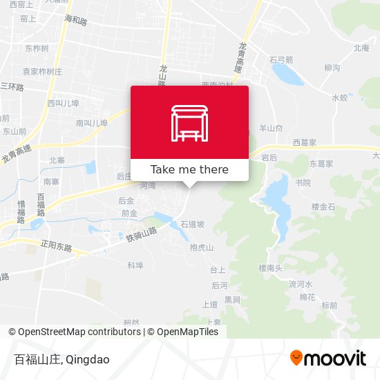 百福山庄 map