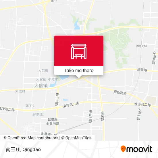 南王庄 map