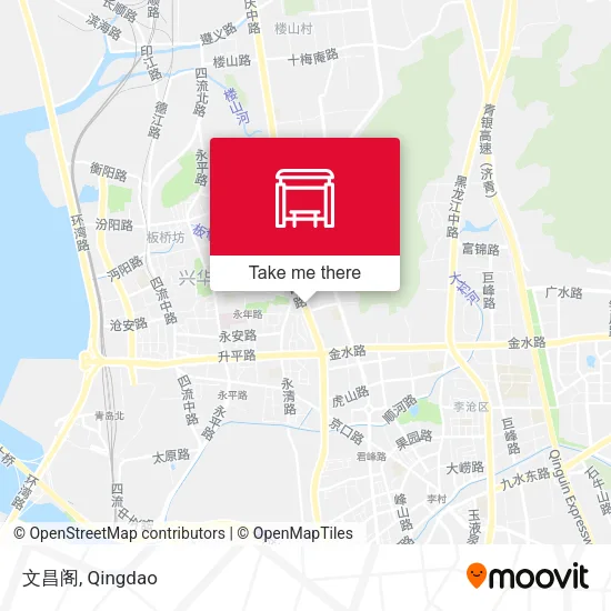 文昌阁 map