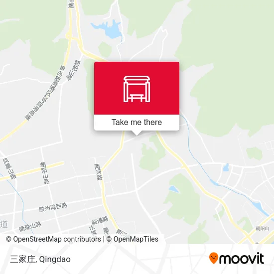 三家庄 map