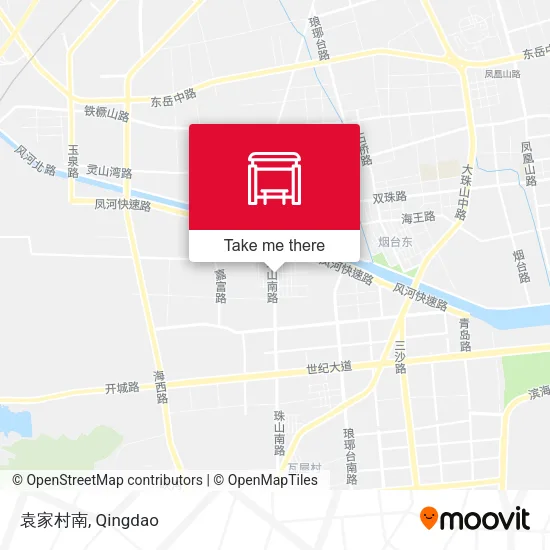 袁家村南 map