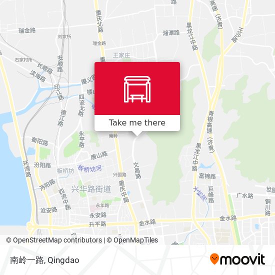 南岭一路 map