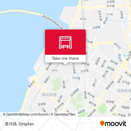 唐河路 map