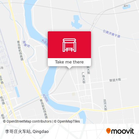 李哥庄火车站 map