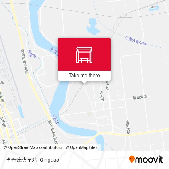 李哥庄火车站 map