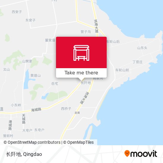 长阡地 map