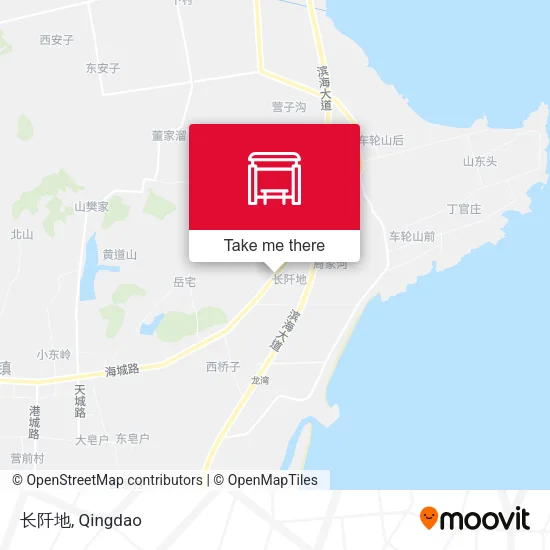 长阡地 map
