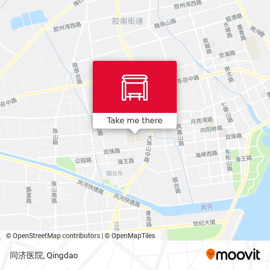 同济医院 map