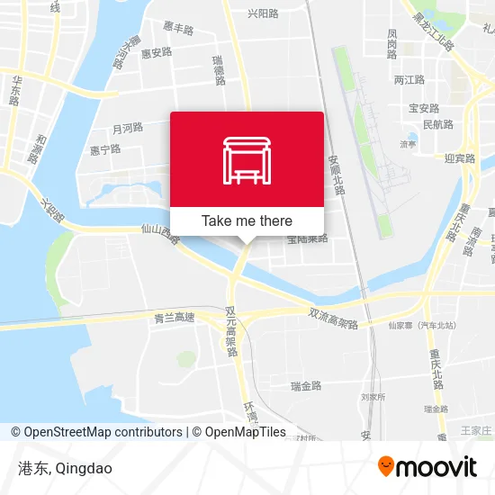 港东 map