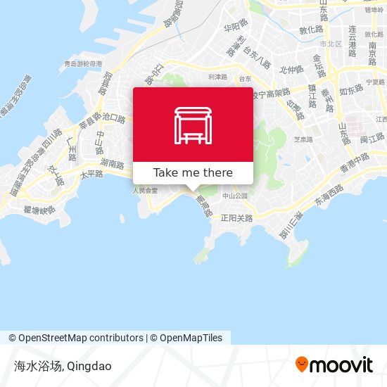 海水浴场 map