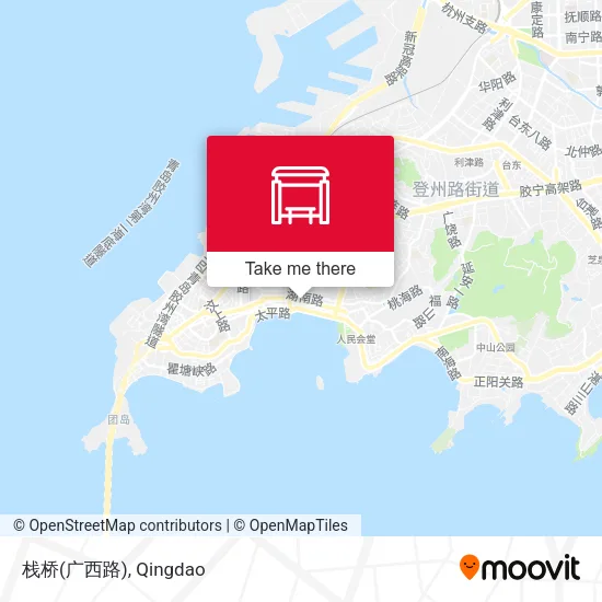 栈桥(广西路) map