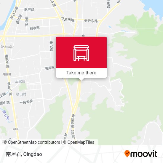 南屋石 map