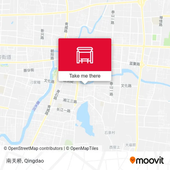 南关桥 map