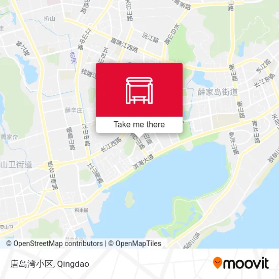 唐岛湾小区 map