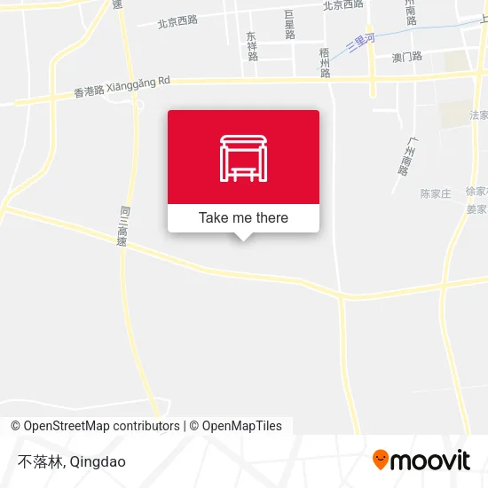不落林 map